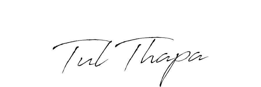 Here are the top 10 professional signature styles for the name Tul Thapa. These are the best autograph styles you can use for your name. Tul Thapa signature style 6 images and pictures png
