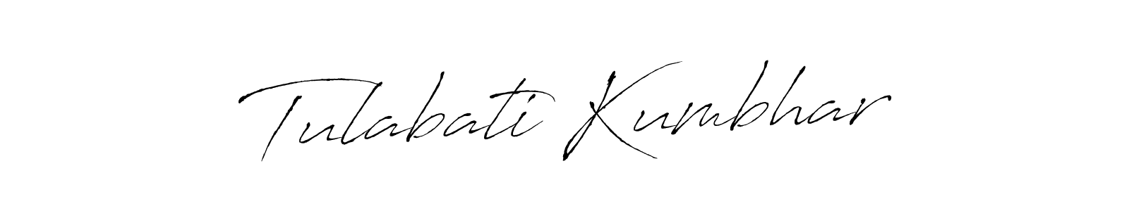 Make a beautiful signature design for name Tulabati Kumbhar. Use this online signature maker to create a handwritten signature for free. Tulabati Kumbhar signature style 6 images and pictures png