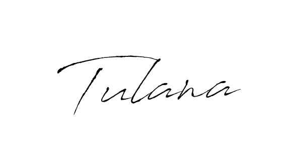 Create a beautiful signature design for name Tulana. With this signature (Antro_Vectra) fonts, you can make a handwritten signature for free. Tulana signature style 6 images and pictures png