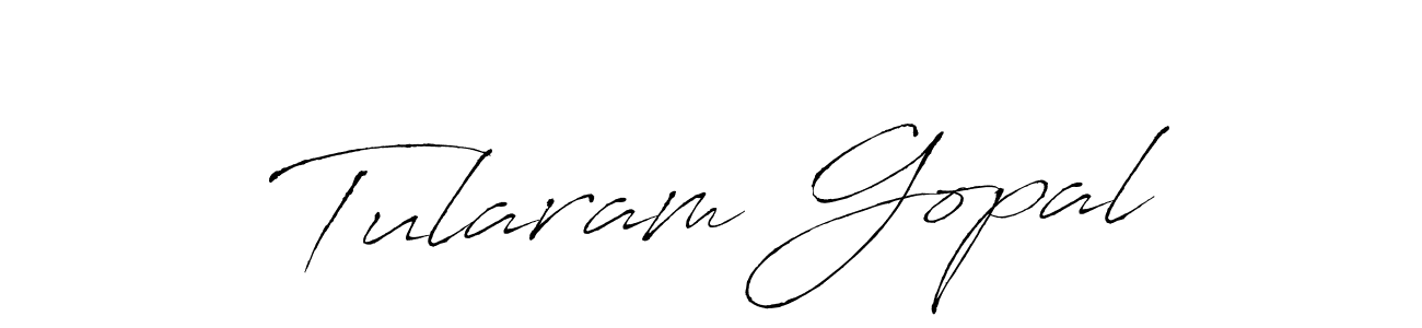 How to make Tularam Gopal name signature. Use Antro_Vectra style for creating short signs online. This is the latest handwritten sign. Tularam Gopal signature style 6 images and pictures png