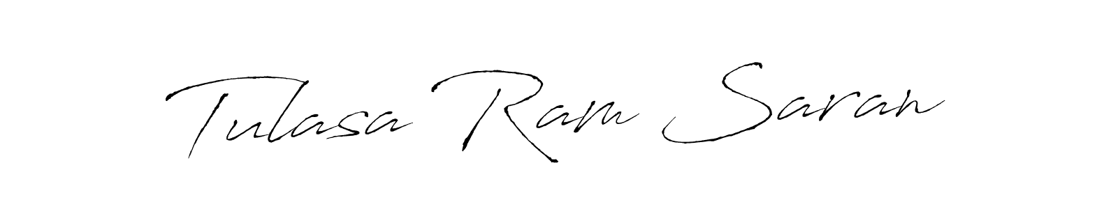 Tulasa Ram Saran stylish signature style. Best Handwritten Sign (Antro_Vectra) for my name. Handwritten Signature Collection Ideas for my name Tulasa Ram Saran. Tulasa Ram Saran signature style 6 images and pictures png