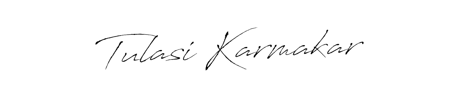 Also we have Tulasi Karmakar name is the best signature style. Create professional handwritten signature collection using Antro_Vectra autograph style. Tulasi Karmakar signature style 6 images and pictures png