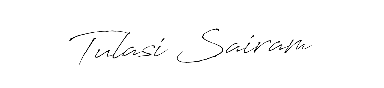 if you are searching for the best signature style for your name Tulasi Sairam. so please give up your signature search. here we have designed multiple signature styles  using Antro_Vectra. Tulasi Sairam signature style 6 images and pictures png