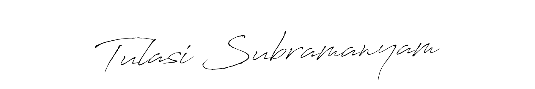 Make a short Tulasi Subramanyam signature style. Manage your documents anywhere anytime using Antro_Vectra. Create and add eSignatures, submit forms, share and send files easily. Tulasi Subramanyam signature style 6 images and pictures png