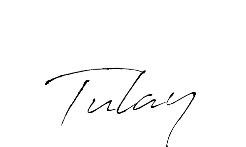 Use a signature maker to create a handwritten signature online. With this signature software, you can design (Antro_Vectra) your own signature for name Tulay. Tulay signature style 6 images and pictures png