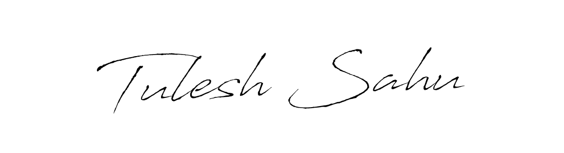 How to make Tulesh Sahu signature? Antro_Vectra is a professional autograph style. Create handwritten signature for Tulesh Sahu name. Tulesh Sahu signature style 6 images and pictures png