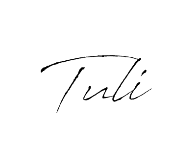 Similarly Antro_Vectra is the best handwritten signature design. Signature creator online .You can use it as an online autograph creator for name Tuli. Tuli signature style 6 images and pictures png