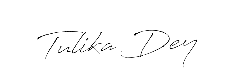 Make a beautiful signature design for name Tulika Dey. Use this online signature maker to create a handwritten signature for free. Tulika Dey signature style 6 images and pictures png