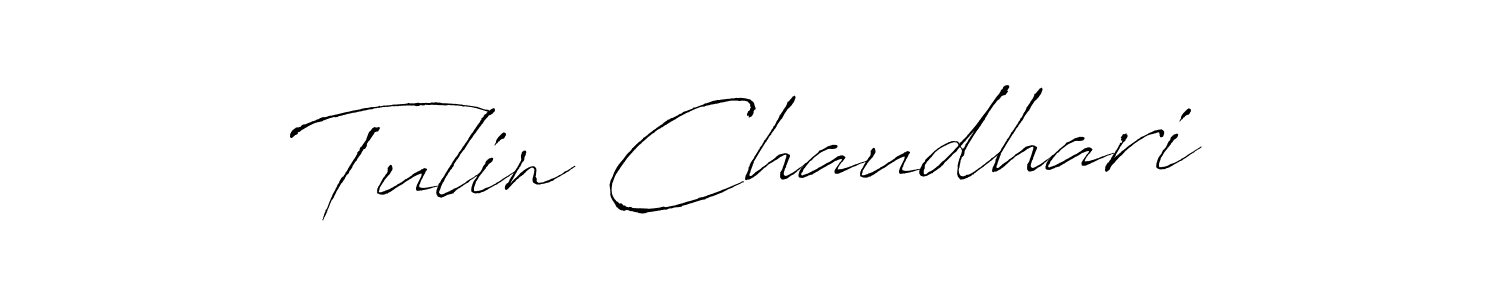 It looks lik you need a new signature style for name Tulin Chaudhari. Design unique handwritten (Antro_Vectra) signature with our free signature maker in just a few clicks. Tulin Chaudhari signature style 6 images and pictures png