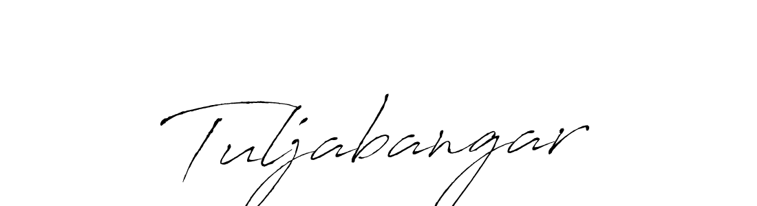 Make a beautiful signature design for name Tuljabangar. With this signature (Antro_Vectra) style, you can create a handwritten signature for free. Tuljabangar signature style 6 images and pictures png