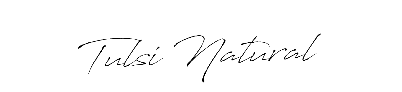 Also You can easily find your signature by using the search form. We will create Tulsi Natural name handwritten signature images for you free of cost using Antro_Vectra sign style. Tulsi Natural signature style 6 images and pictures png