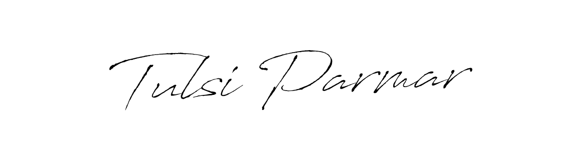 Also You can easily find your signature by using the search form. We will create Tulsi Parmar name handwritten signature images for you free of cost using Antro_Vectra sign style. Tulsi Parmar signature style 6 images and pictures png