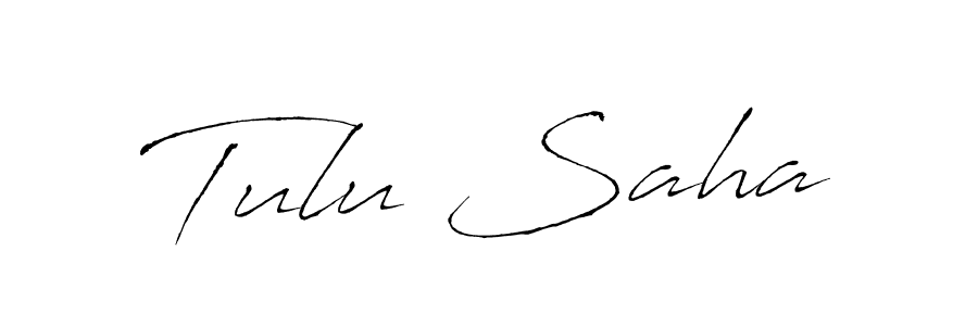 Also You can easily find your signature by using the search form. We will create Tulu Saha name handwritten signature images for you free of cost using Antro_Vectra sign style. Tulu Saha signature style 6 images and pictures png