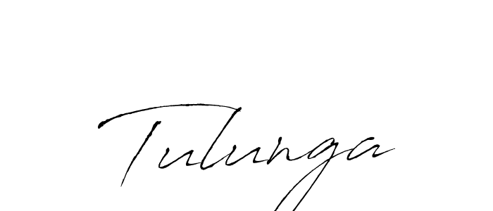 How to make Tulunga signature? Antro_Vectra is a professional autograph style. Create handwritten signature for Tulunga name. Tulunga signature style 6 images and pictures png