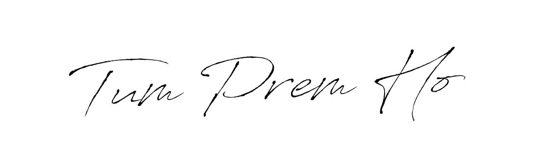 Use a signature maker to create a handwritten signature online. With this signature software, you can design (Antro_Vectra) your own signature for name Tum Prem Ho. Tum Prem Ho signature style 6 images and pictures png