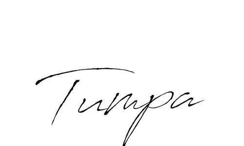 Make a beautiful signature design for name Tumpa. With this signature (Antro_Vectra) style, you can create a handwritten signature for free. Tumpa signature style 6 images and pictures png