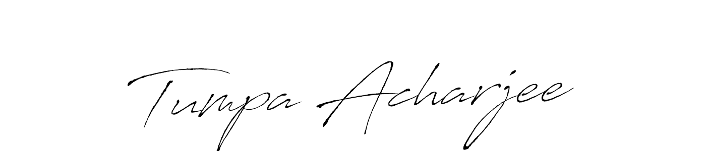 How to make Tumpa Acharjee signature? Antro_Vectra is a professional autograph style. Create handwritten signature for Tumpa Acharjee name. Tumpa Acharjee signature style 6 images and pictures png