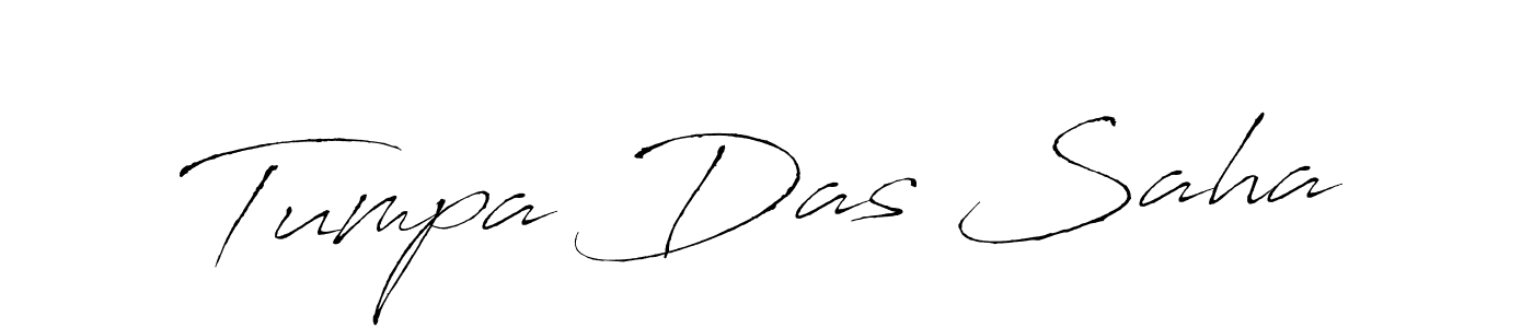 Use a signature maker to create a handwritten signature online. With this signature software, you can design (Antro_Vectra) your own signature for name Tumpa Das Saha. Tumpa Das Saha signature style 6 images and pictures png