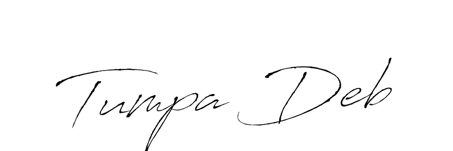 Similarly Antro_Vectra is the best handwritten signature design. Signature creator online .You can use it as an online autograph creator for name Tumpa Deb. Tumpa Deb signature style 6 images and pictures png