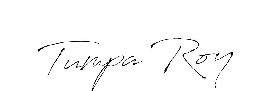 How to make Tumpa Roy name signature. Use Antro_Vectra style for creating short signs online. This is the latest handwritten sign. Tumpa Roy signature style 6 images and pictures png