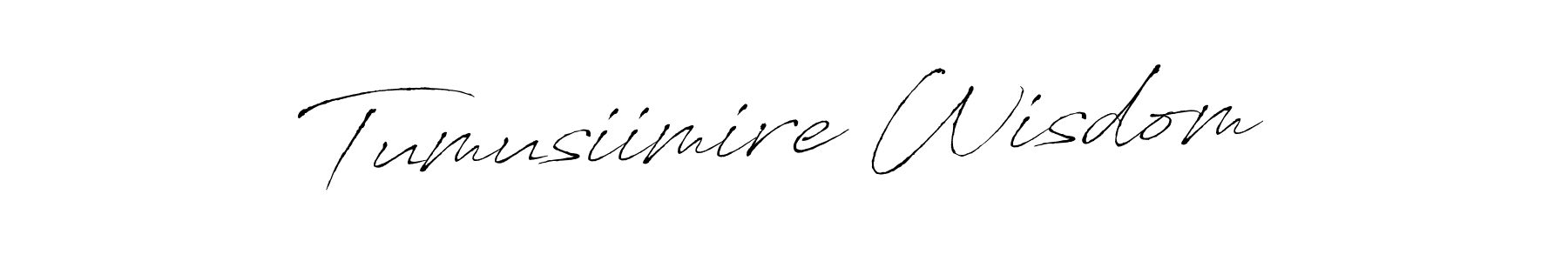 Use a signature maker to create a handwritten signature online. With this signature software, you can design (Antro_Vectra) your own signature for name Tumusiimire Wisdom. Tumusiimire Wisdom signature style 6 images and pictures png