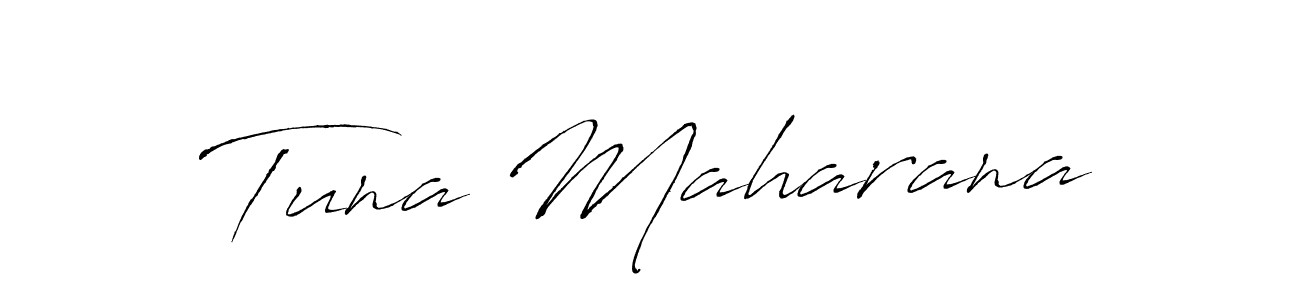 How to make Tuna Maharana signature? Antro_Vectra is a professional autograph style. Create handwritten signature for Tuna Maharana name. Tuna Maharana signature style 6 images and pictures png