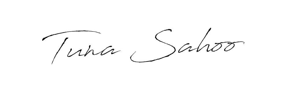 Also You can easily find your signature by using the search form. We will create Tuna Sahoo name handwritten signature images for you free of cost using Antro_Vectra sign style. Tuna Sahoo signature style 6 images and pictures png