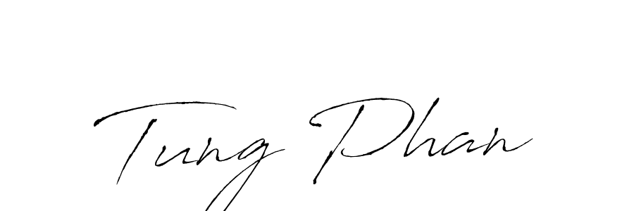 Similarly Antro_Vectra is the best handwritten signature design. Signature creator online .You can use it as an online autograph creator for name Tung Phan. Tung Phan signature style 6 images and pictures png