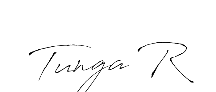 Antro_Vectra is a professional signature style that is perfect for those who want to add a touch of class to their signature. It is also a great choice for those who want to make their signature more unique. Get Tunga R name to fancy signature for free. Tunga R signature style 6 images and pictures png