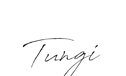 Use a signature maker to create a handwritten signature online. With this signature software, you can design (Antro_Vectra) your own signature for name Tungi. Tungi signature style 6 images and pictures png