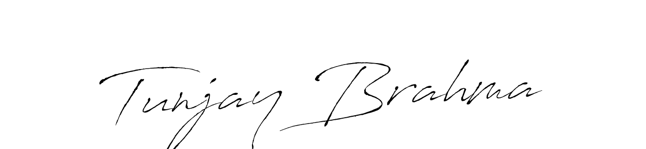 It looks lik you need a new signature style for name Tunjay Brahma. Design unique handwritten (Antro_Vectra) signature with our free signature maker in just a few clicks. Tunjay Brahma signature style 6 images and pictures png