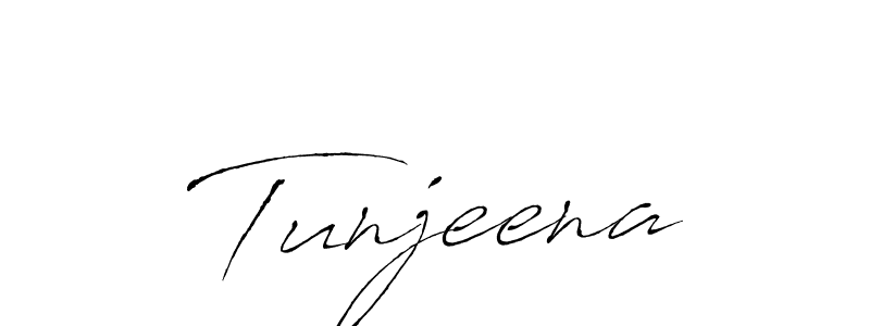 The best way (Antro_Vectra) to make a short signature is to pick only two or three words in your name. The name Tunjeena include a total of six letters. For converting this name. Tunjeena signature style 6 images and pictures png