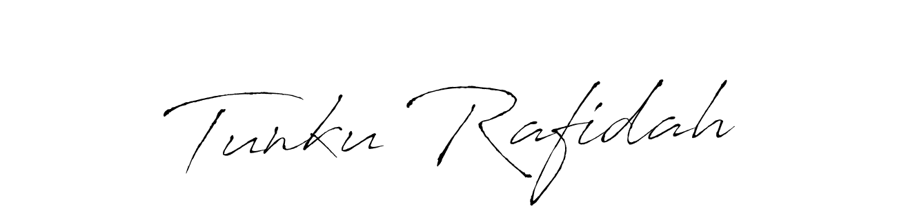 It looks lik you need a new signature style for name Tunku Rafidah. Design unique handwritten (Antro_Vectra) signature with our free signature maker in just a few clicks. Tunku Rafidah signature style 6 images and pictures png