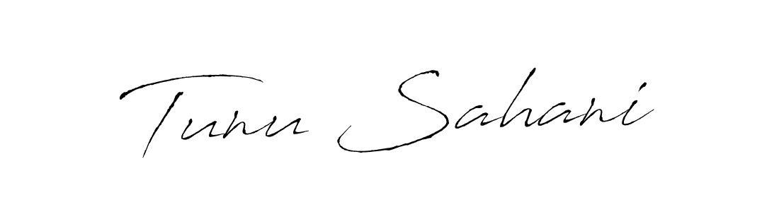 Here are the top 10 professional signature styles for the name Tunu Sahani. These are the best autograph styles you can use for your name. Tunu Sahani signature style 6 images and pictures png