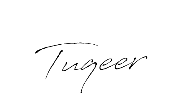Tuqeer stylish signature style. Best Handwritten Sign (Antro_Vectra) for my name. Handwritten Signature Collection Ideas for my name Tuqeer. Tuqeer signature style 6 images and pictures png
