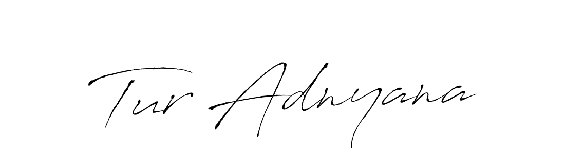 Here are the top 10 professional signature styles for the name Tur Adnyana. These are the best autograph styles you can use for your name. Tur Adnyana signature style 6 images and pictures png