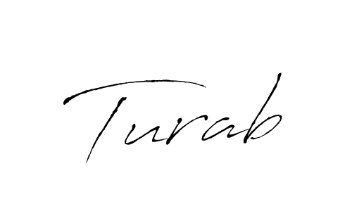 Make a beautiful signature design for name Turab. Use this online signature maker to create a handwritten signature for free. Turab signature style 6 images and pictures png