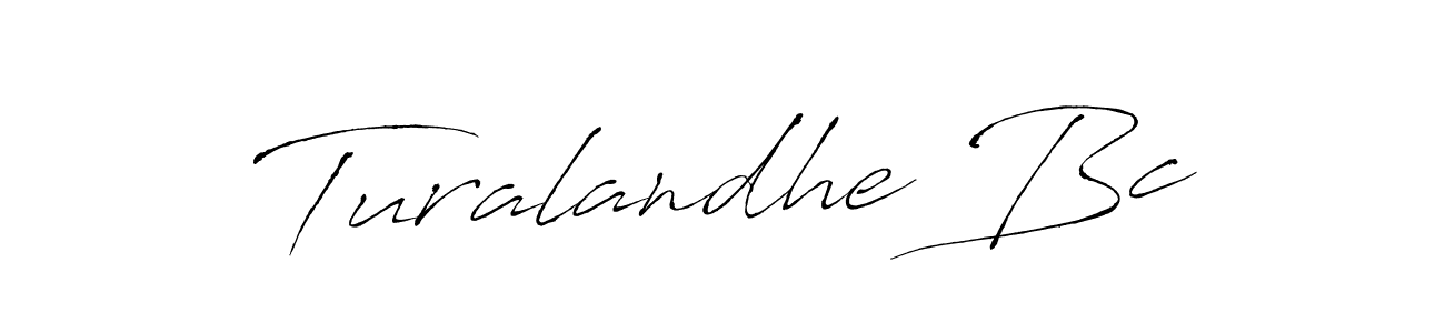 Make a beautiful signature design for name Turalandhe Bc. Use this online signature maker to create a handwritten signature for free. Turalandhe Bc signature style 6 images and pictures png