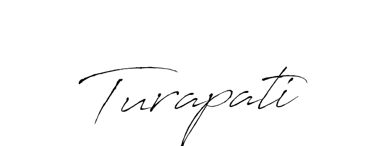 The best way (Antro_Vectra) to make a short signature is to pick only two or three words in your name. The name Turapati include a total of six letters. For converting this name. Turapati signature style 6 images and pictures png