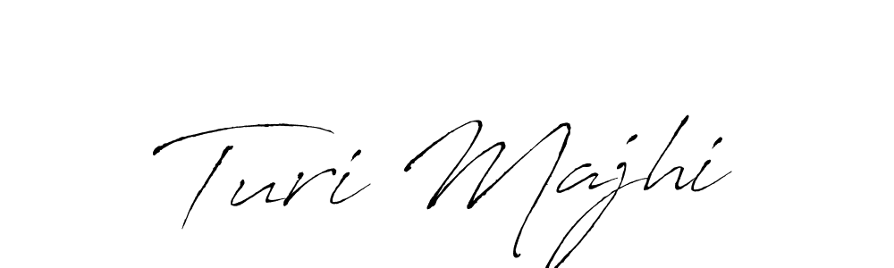 The best way (Antro_Vectra) to make a short signature is to pick only two or three words in your name. The name Turi Majhi include a total of six letters. For converting this name. Turi Majhi signature style 6 images and pictures png