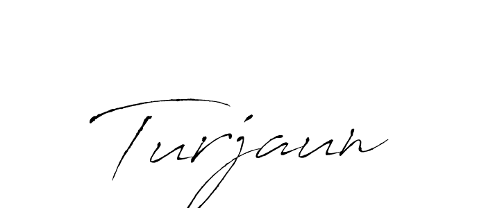 How to make Turjaun name signature. Use Antro_Vectra style for creating short signs online. This is the latest handwritten sign. Turjaun signature style 6 images and pictures png