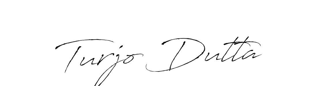 The best way (Antro_Vectra) to make a short signature is to pick only two or three words in your name. The name Turjo Dutta include a total of six letters. For converting this name. Turjo Dutta signature style 6 images and pictures png