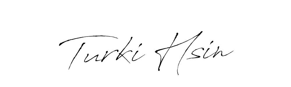 Similarly Antro_Vectra is the best handwritten signature design. Signature creator online .You can use it as an online autograph creator for name Turki Hsin. Turki Hsin signature style 6 images and pictures png