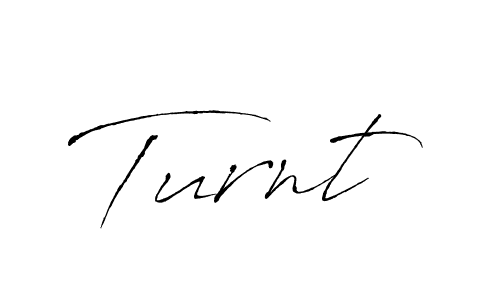 Create a beautiful signature design for name Turnt. With this signature (Antro_Vectra) fonts, you can make a handwritten signature for free. Turnt signature style 6 images and pictures png