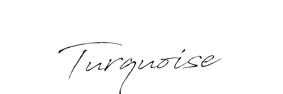Turquoise stylish signature style. Best Handwritten Sign (Antro_Vectra) for my name. Handwritten Signature Collection Ideas for my name Turquoise. Turquoise signature style 6 images and pictures png