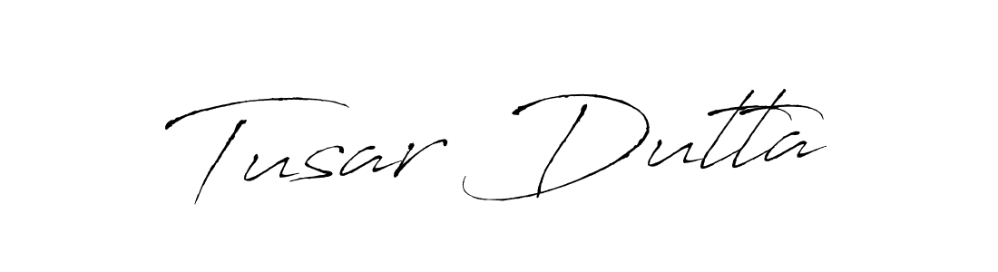 How to make Tusar Dutta signature? Antro_Vectra is a professional autograph style. Create handwritten signature for Tusar Dutta name. Tusar Dutta signature style 6 images and pictures png