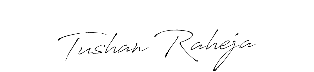 Make a beautiful signature design for name Tushan Raheja. Use this online signature maker to create a handwritten signature for free. Tushan Raheja signature style 6 images and pictures png