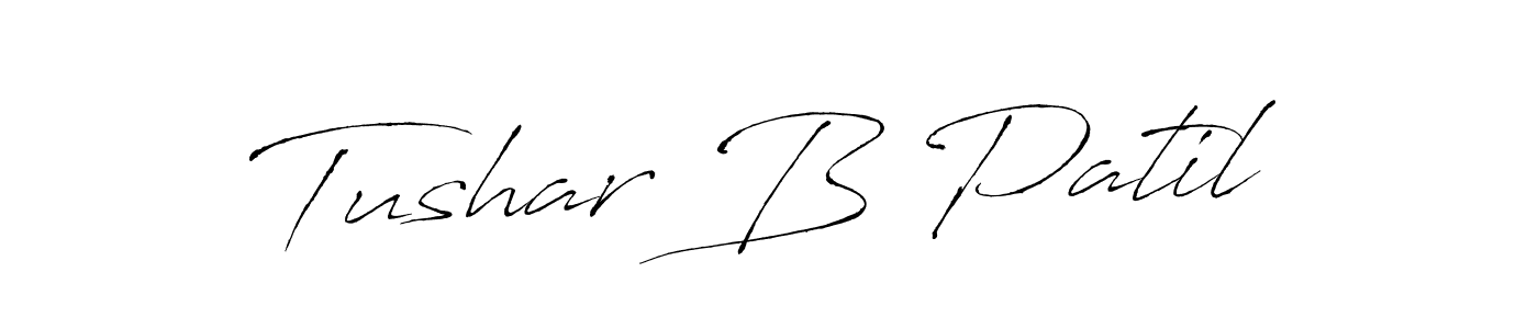 Use a signature maker to create a handwritten signature online. With this signature software, you can design (Antro_Vectra) your own signature for name Tushar B Patil. Tushar B Patil signature style 6 images and pictures png