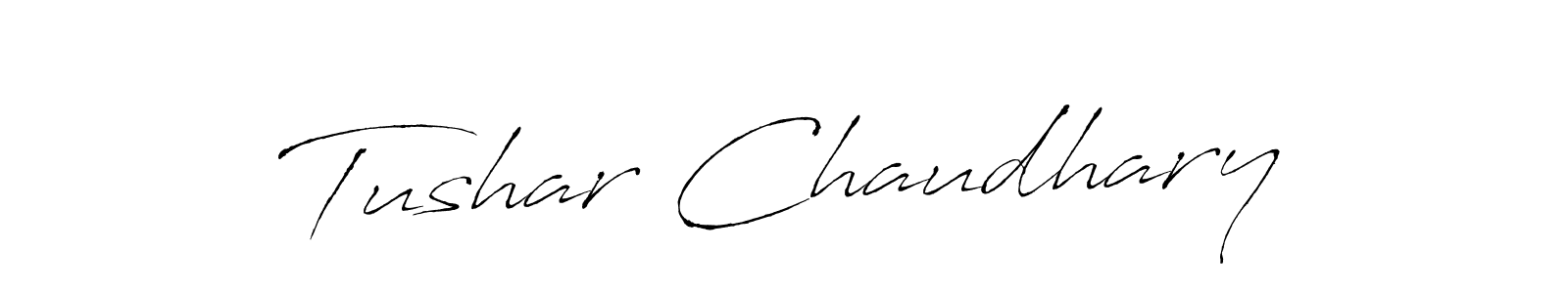 Make a short Tushar Chaudhary signature style. Manage your documents anywhere anytime using Antro_Vectra. Create and add eSignatures, submit forms, share and send files easily. Tushar Chaudhary signature style 6 images and pictures png