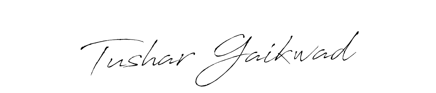 Also You can easily find your signature by using the search form. We will create Tushar Gaikwad name handwritten signature images for you free of cost using Antro_Vectra sign style. Tushar Gaikwad signature style 6 images and pictures png